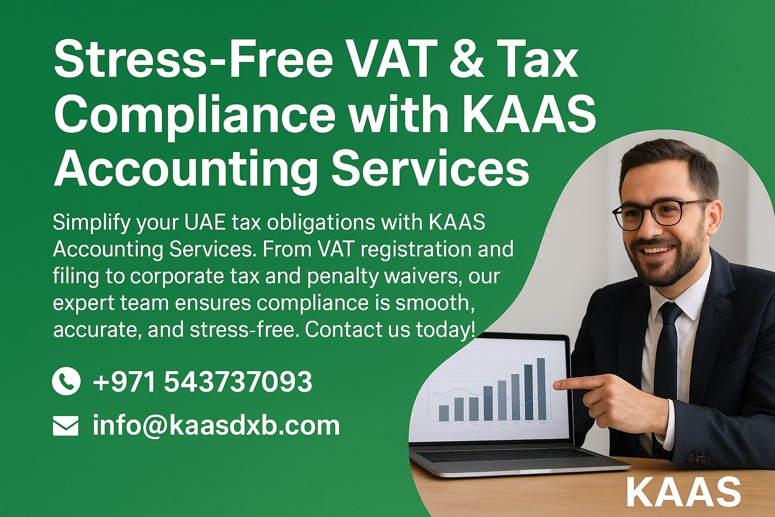 Stress-Free VAT & Tax Compliance with KAAS Accounting Services in Dubai, UAE